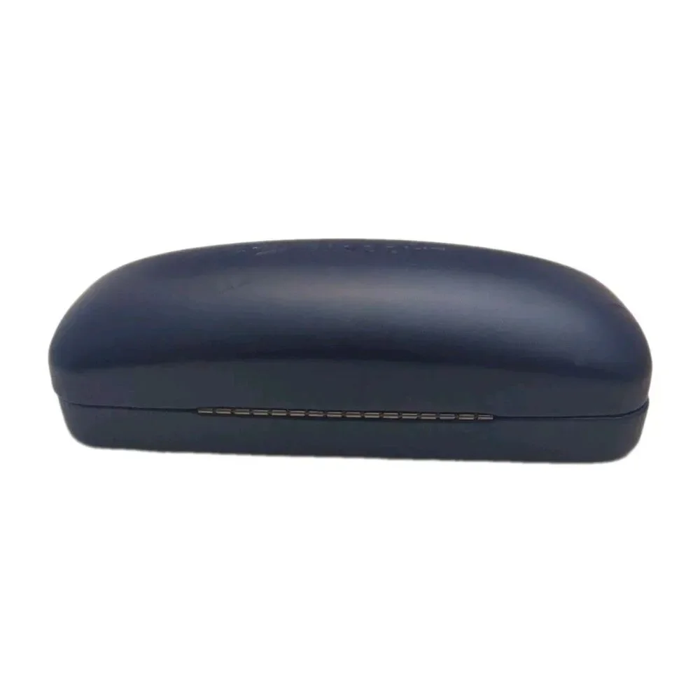Lacoste Sunglasses Hard Case Clamshell Eyewear Eyeglass Protection Logo Blue